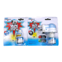 Fumakilla Vape Aerist Liquid M2/ Liquid Penghalau Nyamuk Mesin 45 Malam atau 360Jam(Jika digunakan 8