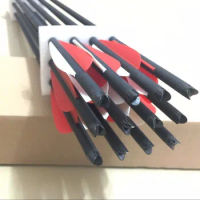 12PK Archery hunting crossbow bolts 20 inches mixed carbon crossbow arrows