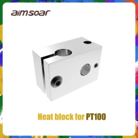 e3d v6 heat block for sensor cartridges for pt100 hotend extruder 3d printer parts