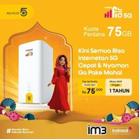 Indosat HiFi Air 5G H2 Huawei Brovi H153 Modem 5G Free Indosat IM3 200GB Brovi H153-381 5G + IM3 75G