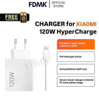Charger for Xiaomi 120W HyperCharge Fast Charging 1 Set Adaptor + Kabel Type-C