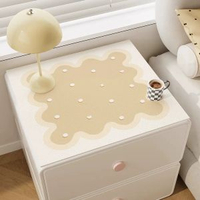 全城熱賣 - 床頭櫃墊子輕奢高級感防水防燙免洗桌面臺麵保護墊洗衣機防塵墊子秋日暖風40*40cm