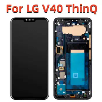 Original 6.40" Super AMOLED LCD For LG V40 ThinQ LCD Display Touch Screen Digitizer Assembly Replacement For V405UA V405TAB LCD