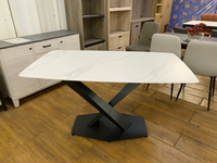 【尚品傢俱】681-127 美迪亞 4.6尺白岩板餐桌~~另有5尺 / 5.8尺餐桌、灰岩板~~