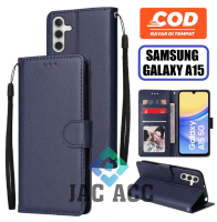 DOMPET HP PREMIUM UNTUK SAMSUNG GALAXY A15 (5G) 2023 LEATHER FLIP CASE PREMIUM UNTUK SAMSUNG GALAXY