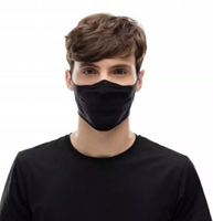 西班牙《ＢＵＦＦ》Filter Mask-Coolnet抗UV可替換濾網口罩(Black黑色)