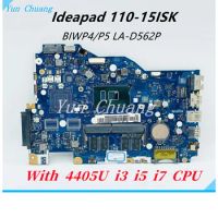 5B20L82919 BIWP4 P5 LA-D562P Mainboard For Lenovo IdeaPad 110-15ISK Laptop Motherboard With 4405U i3 i5 i7 CPU 4GB RAM 100% Work