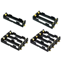 18650 Battery Holder 18650 SMD Battery Box With Bronze Pins Rechargeable 18650 Battery Storage Case 2/4X SMT Battery Clip Holder