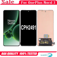 6.74'' Original AMOLED For OnePlus Nord 3 Nord3 CPH2491 LCD Display Touch Screen Replacement Digitizer Assembly
