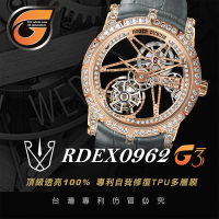 【RX8-G3第7代保護膜】羅杰杜彼Roger Dubuis皮帶款系列(含鏡面、外圈)腕錶、手錶貼膜(不含手錶)