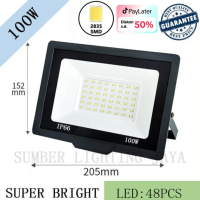 LAMPU SOROT LED 100W / LAMPU TEMBAK LED 100 WATT / LAMPU OUTDOOR LED
