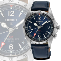 SEIKO 精工 PROSPEX製錶110周年 兩地時間200米機械錶-39.5mm SPB377J1/6R54-00B0B_SK028