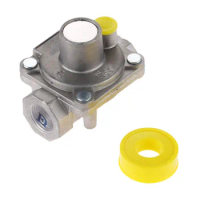 3/8 NPT Regulator for NG Gas NPT Natural Gas Low Pressure Regulator 5 Water Column Range with Gas Line Pipe Thread Tape