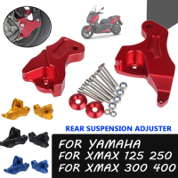 Motorcycle Accessories Rear Shock Absorber Suspension Adjuster Lowering Links For Yamaha XMAX300 XMAX250 XMAX400 XMAX125 2022