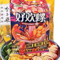 บะหมี่หอยหวานหม่าล่าเสฉวน หล่อซื้อเฟิน บะหมี่หอยทาก 400กรัม มี2รสให้เลือก รสเผ็ดพิเศษ Luosifen HaoHu