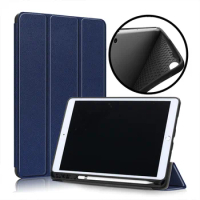 10.2 ''Case for apple iPad 10.2 2019 Cover for iPad 7th Gen Case with Pencil Holder Soft TPU Smart Cover funda For iPad 10.2inch