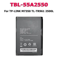 XDOU 2024 New Phone Battery For TP-LINK M7350 (B Version) TL-TR961 2500L WIFI Batteria In Stock