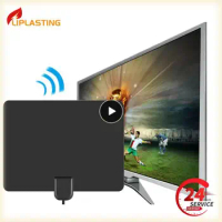 Digital TV Antenna For Indoor Global TV Receiver DVB T2 Signal Amplifier Booster For Smart tv RV Car antenna 4K Channel Free
