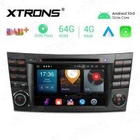 7" Android 10.0 Car DVD Multimedia GPS Radio System Player for Mercedes-Benz E-Class W211 2002-2008 CLS-Class W219 2005-2006
