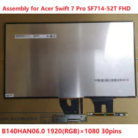 14" Laptop LCD LED Touch Screen assembly For Acer Swift 7 Pro SF714 series SF714-51T FHD
