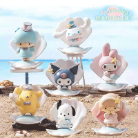 Blind Box My Melody Cinnamoroll Kuromi, Miniso Holiday Sanrio, Bức Tượng Nhỏ Trang Trí Để Bàn, Quà T