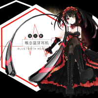 ชุดหูฟังบลูทูธไร้สายอะนิเมะสองมิติ Hatsune Miku hot