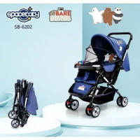 LB - Stroller Space Baby Stroller Bayi Lipat Kereta Dorong Bayi SB 204/214/215/6055/6202/6212/8050/6