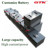Wholesale 12V 200Ah 250Ah 300Ah li-ion power Lithium battery for 1000w 100A BMS solar system energy UPS EV RV + 10A charger