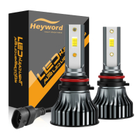 2pcs Car Headlight H4 H7 LED H11 9005 9006 H1 Auto Bulbs Light Lamp 6000K 12V LED Headlight Bulbs