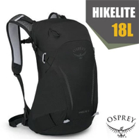 【OSPREY】HIKELITE 18 專業輕量多功能後背包/雙肩包_黑