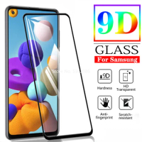 9D Glass on Galaxy A12 5G Smartphone Screen Protector Case Accessories for Samsung S21 Plus S21+ GalaxyS21 S 21plus Premium Film