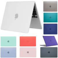 Newest Laptop Case For Macbook Air 13 M1 A2337 Cover MacBook Pro 13 M2 M3 Funda Pro 14 16 Air 15 Case Retina pro 13.3 A1278 Case