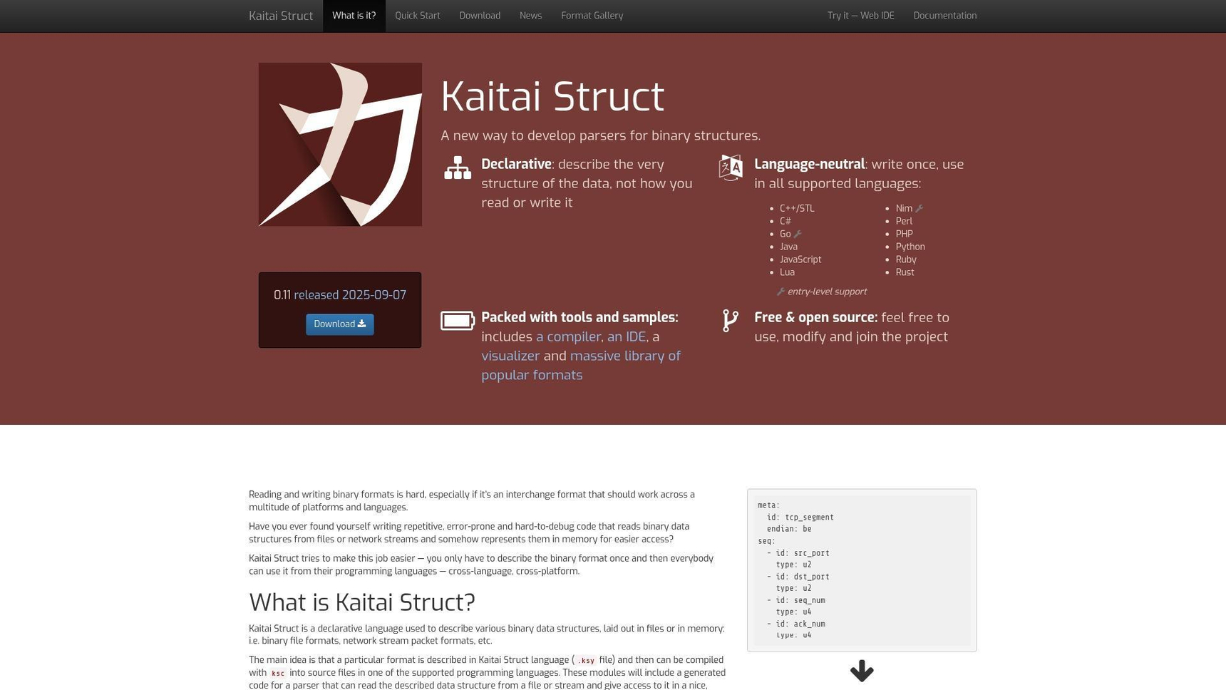 Kaitai Struct Revolutionizes Binary Format Parsing with Multi-Language ...