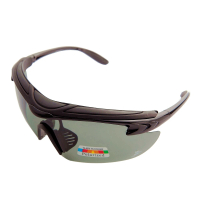 【Z-POLS】多功能舒適頭墊設計頂級一片式Polarized偏光運動眼鏡(抗UV紫外線帥氣偏光眼鏡)