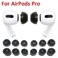 For AirPods Pro Ear Tips Soft Memory Foam 1 Pair Tips Earplug Anti-noise Earphone Replacement Pads S/M/L for Apple Air Pods Pro