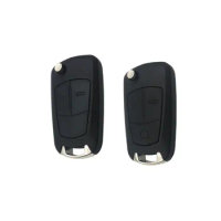 Hindley Cut Blade 2/3 BTN for Vauxhall Opel Corsa Astra Vectra Signum Flip Remote Folding Car Key Cover Fob Case Shell Styling