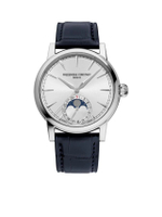 นาฬิกาข้อมือผู้ชาย Manufacture Classic Moonphase Date รุ่น FC-716S3H6 ขนาด 40 มม. สีเงิน