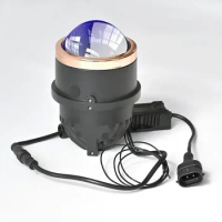 30-85W Dual Direct Laser Fog Lamp Lens with Bracket for Toyota Honda Ford Universal Models