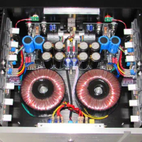 Reference Accuphase circuit of e-550 hifi pure rear stage power amplifier Double ring transformer