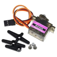 1PC MG90S Metal Gear 9G Servo Upgraded Version 90/360 Degrees Rotation For Rc Helicopter Plane Boat Car 9G Trex 450 RC Robot