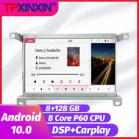 8+128GB Android 10 For Range Rover Jaguar XF 2012-2016 Car Radio Multimedia Video Player Navigation Stereo GPS Auto 2din no DVD