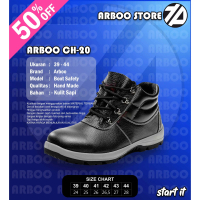 SEPATU BOOTS PRIA ARBOO CH-19 CHEETAH 6.0 UJUNG BESI KUAT DAN RINGAN