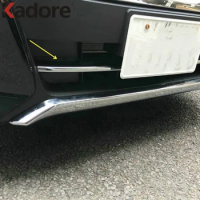 For Nissan Serena 2016 2017 2018 2019 Chrome Front Grill Bumper Cover Trim Garnish Molding Styling Guard Protector Accessories