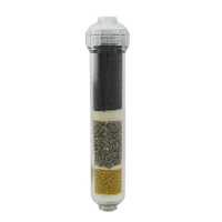 Coronwater Alkaline Water Filter Cartridge for RO system Post filter Activated Carbon &amp; Mineral &amp; KDF55 IALK-301