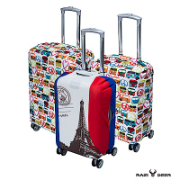 RAIN DEER 高彈力行李箱保護套輕旅行系列(適用20吋-隨機出貨)