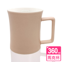 【乾唐軒】幸福陶瓷馬克杯 360ml(2色)