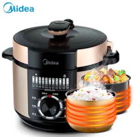 Midea Electric pressure cooker 5L litre large capacity household intelligent double bile rice