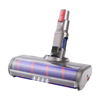 【禾淨家用HG】Dyson戴森 適用V12.V12S/SV18.SV52 副廠吸塵器配件 LED單滾筒電動吸頭(1入/組)