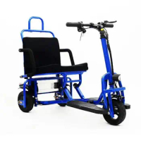 Electric Tricycle 3 Wheel Electric Scooters 48V 350W Foldable Electric Scooter With Seat For Disabled/Elderly