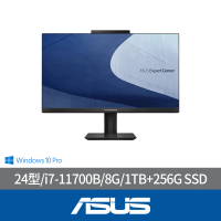 【ASUS 華碩】福利品-24型 i7 AIO液晶電腦(i7-11700B/8G/1TB+256G SSD/W10P/E5402WHAK-1170BA001R)